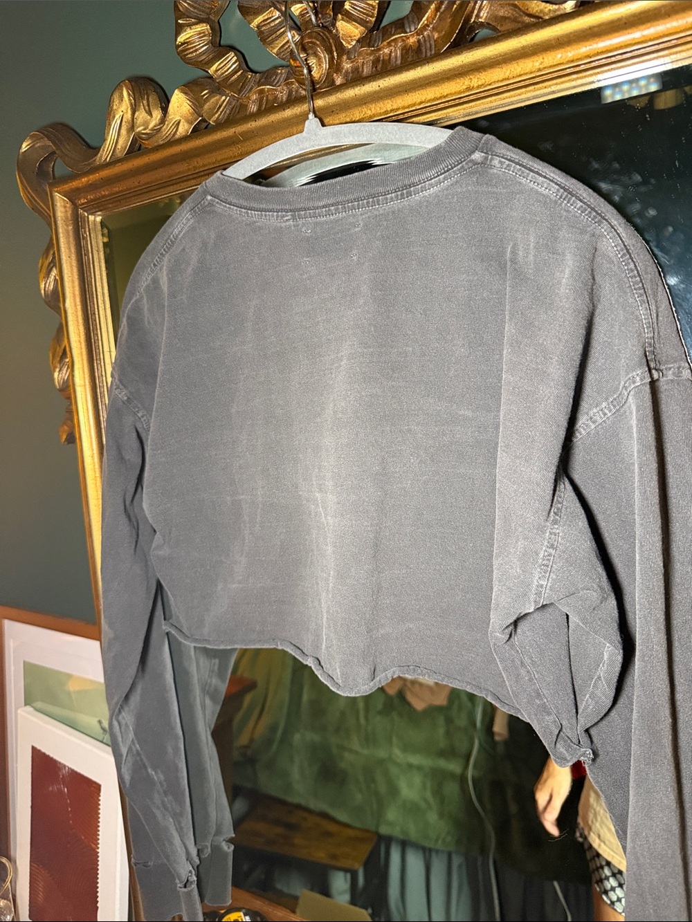 Joah Brown Soho Long Sleeve in Washed Black - Picture 7 of 7